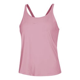 One Dri-Fit Tank-Top Damen - pink, schwarz