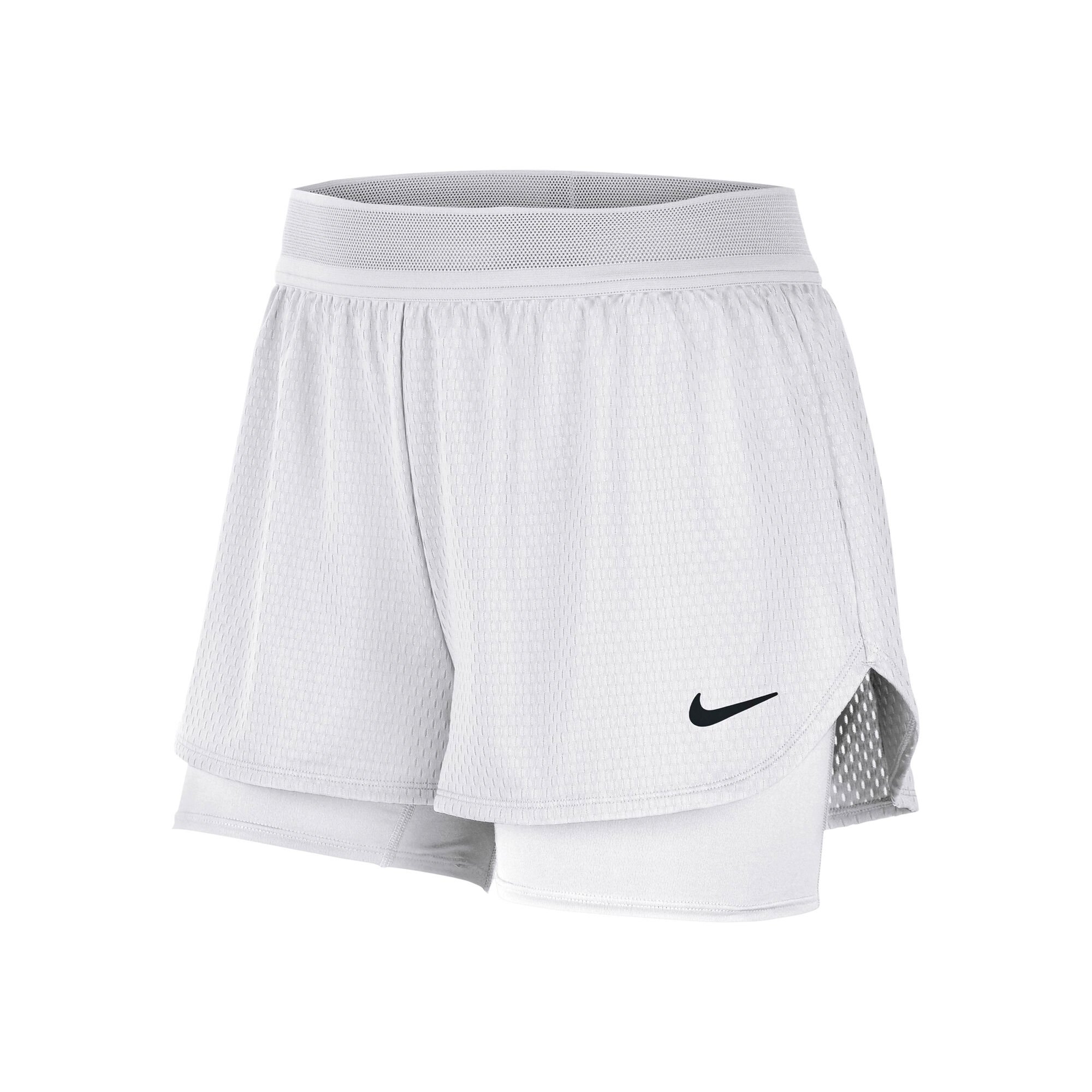 Nike Court Flex Shorts Damen Weiß Schwarz online kaufen Center Court DE