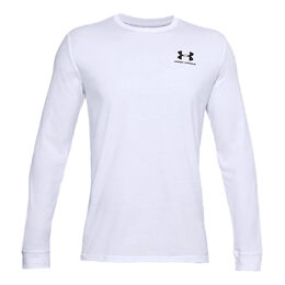 Sportstyle Longsleeve Herren-Wei&szlig;