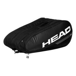 Tour Racquet Bag XL Schlägertasche-Schwarz,Weiß