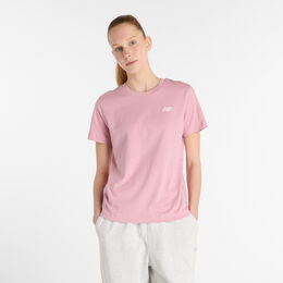 Essentials Jersey T-Shirt Damen-Rosa