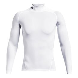 Heatgear Comp Mock Longsleeve Herren-Weiß