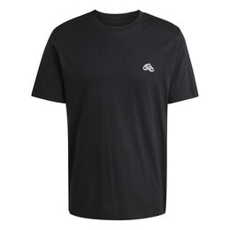Slide T-Shirt Herren-schwarz