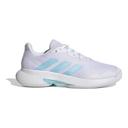 CourtJam Control Teppichschuh Damen-Weiß,Türkis