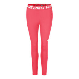 Mid-Rise Mesh-Paneled Tight Damen-Hellrot,Weiß