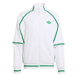 Trainingsjacke Herren-Weiß,Grün
