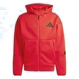 Z.N.E. Full Zip Sweatjacke Herren - rot, 