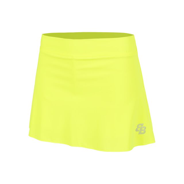 Falda Básica Recta Fluor Yellow