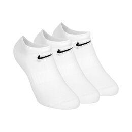 Everyday Lightweight NoShow Sportsocken 3er Pack-Weiß,Schwarz