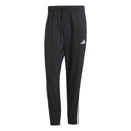 Essentials 3 Stripes Woven Trainingshose Herren-Schwarz