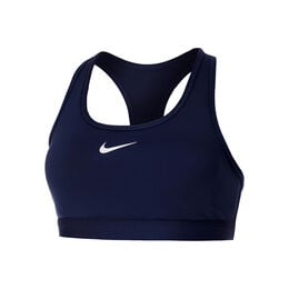 Swoosh Padded Sports Sport-BH Damen-Dunkelblau,Weiß