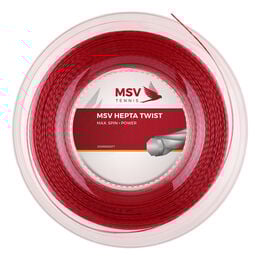 Hepta-Twist Saitenrolle 200m-Rot