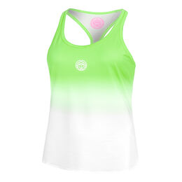 Crew Gradiant Tank-Top Damen-Neongr&uuml;n,Wei&szlig;