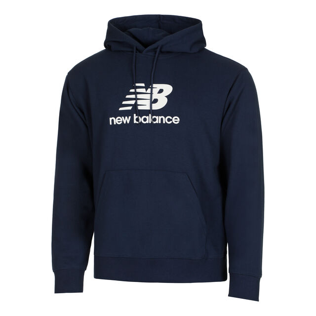 New Balance Stacked Logo French Terry Hoodie
