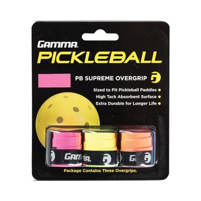 Gamma Pickleball Overgrip Supreme Neon
