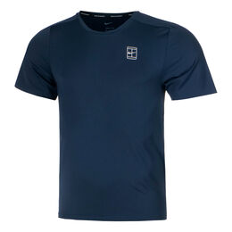 Court Dri-Fit Advantage T-Shirt Herren-Dunkelblau,Weiß