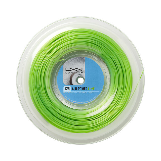 ALU POWER 125 200M REEL LIMEGREEN 125