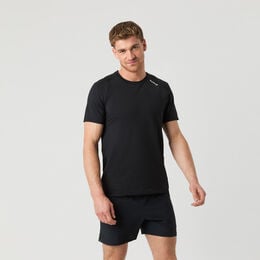 Athletic T-Shirt Herren-Schwarz