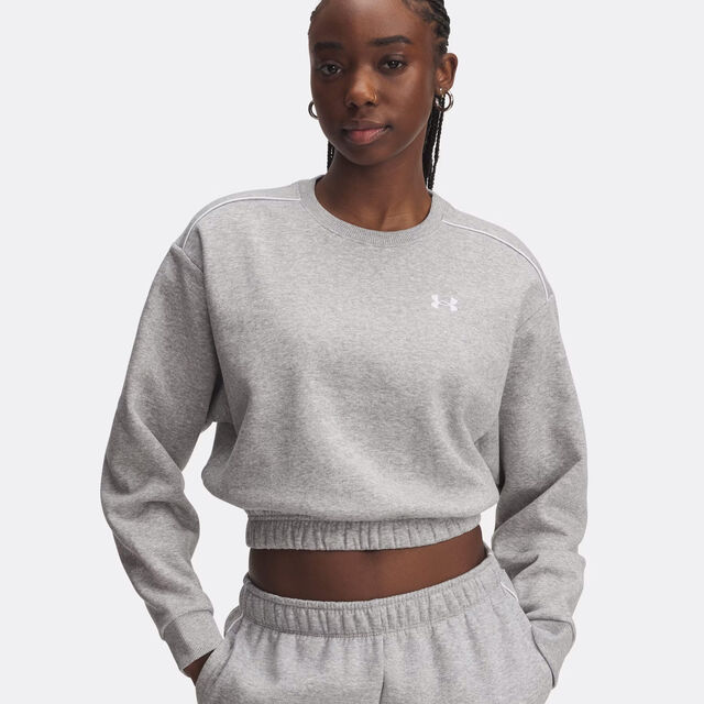 Ua Rival Fleece Piped Crew