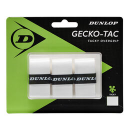 D TAC GECKO-TAC OVERGRIP WHITE 3PCS