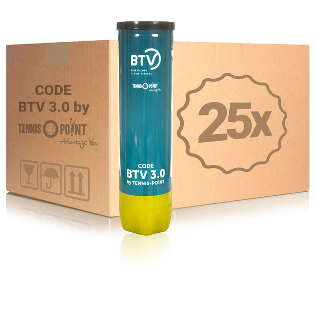 Code BTV 3.0 by Tennis Point 25 x 4 Ball Dose
