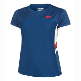Squadra III T-Shirt Damen-Blau,Weiß
