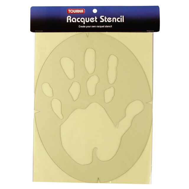 Fun Racketschablone Hand