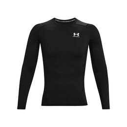 Heatgear Comp Longsleeve Herren-Schwarz,Wei&szlig;