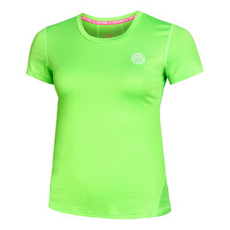 Eve Tech Roundneck T-Shirt Damen-Neongrün