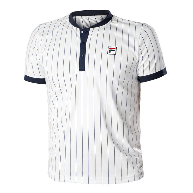 T-Shirt Stripes Button