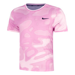 Court Dri-Fit Advantage Print T-Shirt Herren-Pink,Rosa