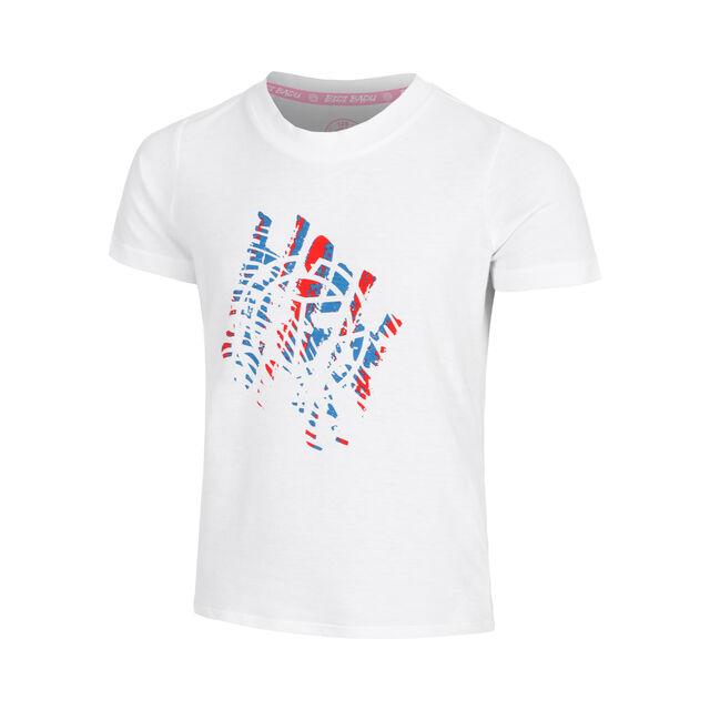 Ufoma Lifestyle Tee - blue/white/red