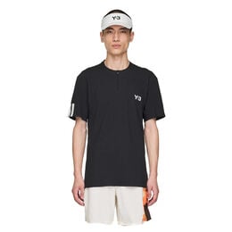 Y-3 Zip Polo Herren-Schwarz