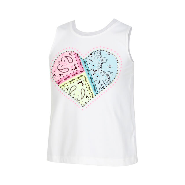 Rockin Heart Tie Back Tank Girls