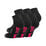Leana No Show Tech Socks 6 Pack - black
