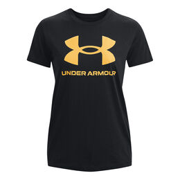  Live Sportstyle Graphic T-Shirt Damen - schwarz, goldgelb