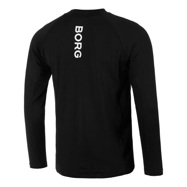 Borg Mock Neck Ls T-Shirt