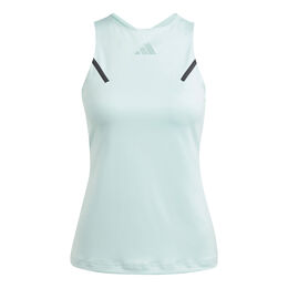 Tennis Premium Tank-Top Damen-Türkis