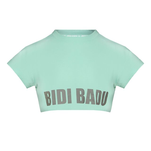 Abdominis Crop Move Tee - black