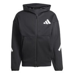 Trainingsjacke Herren-Schwarz,Weiß