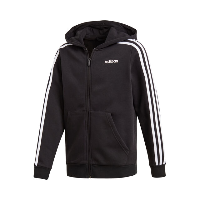 Essentials 3-Stripes Full-Zip Hoodie Boys