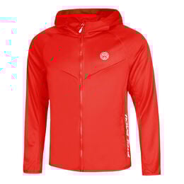 Crew Hood Trainingsjacke Herren-Rot
