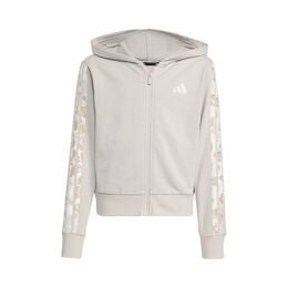 Animal 3Stripes Sweatjacke Mädchen-Grau