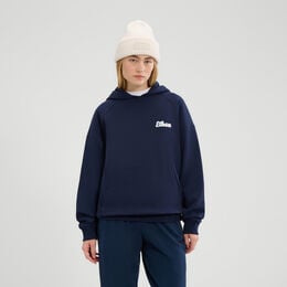 Il Tiro Hoody Damen-Dunkelblau,Weiß
