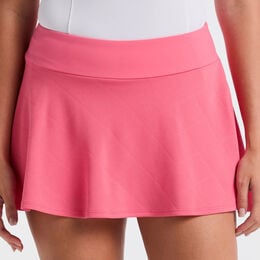 Grid Jacquard Rock Damen-Pink