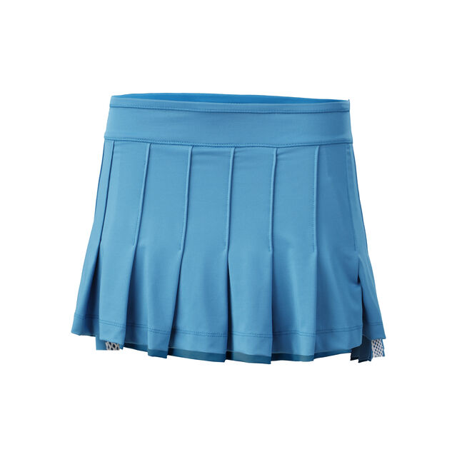 High-Low Pleated Skirt