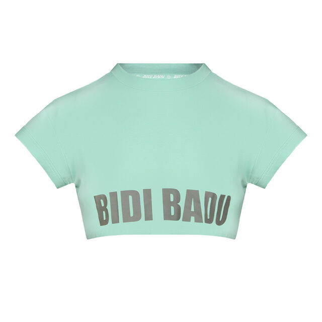 Abdominis Crop Move Tee - black
