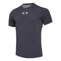 New York Printed T-Shirt Herren-Grau