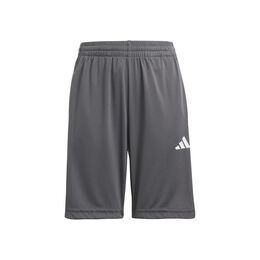 Essentials 3Stripes Shorts Kinder-Dunkelgrau