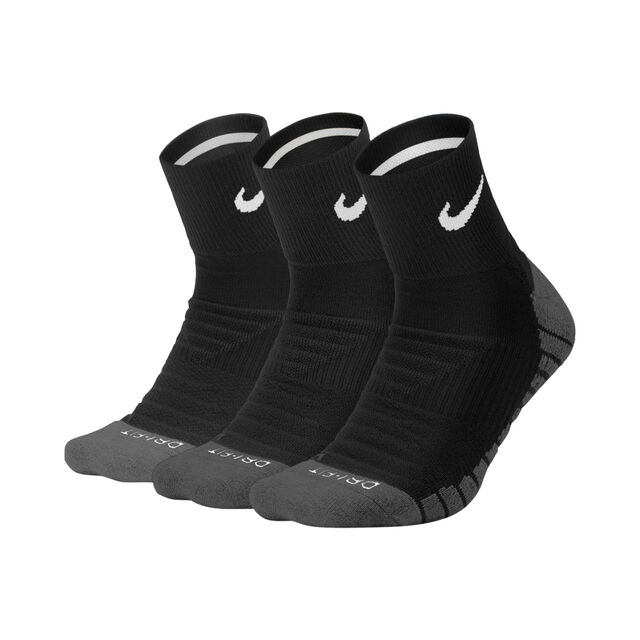 Unisex Dry Cushion Quarter Training Sock 83Pair) Traiining Ankle Socks (3pair)